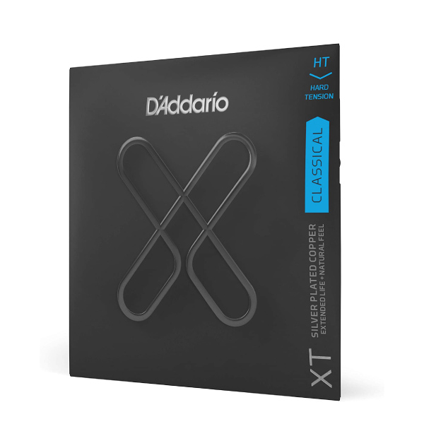 Pack of D'Addario XT Hard Tension XTC46 classical guitar strings