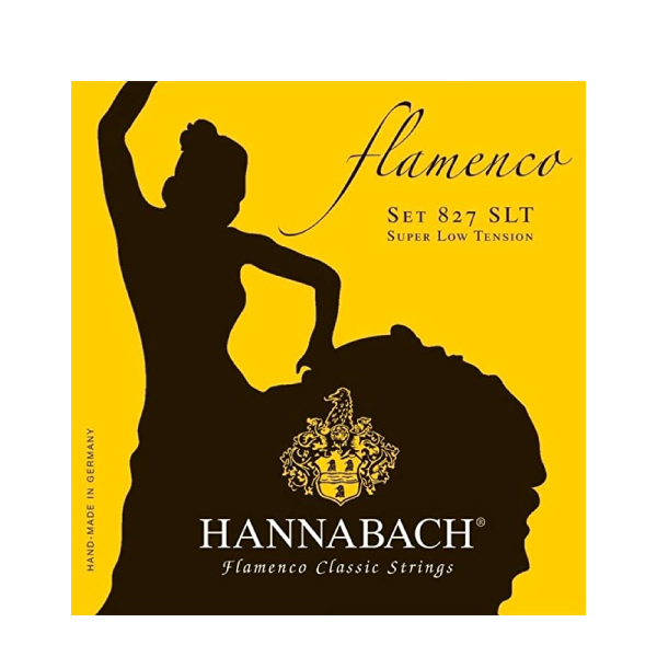 pack of Hannabach 827 SLT (Super Low Tension) flamenco guitar strings