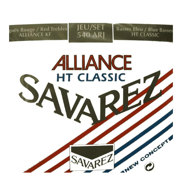 Pack of Savarez Alliance Series Mixed Tension classical guitar strings