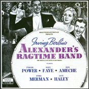 Alexander's Ragtime Band soundtrack cover
