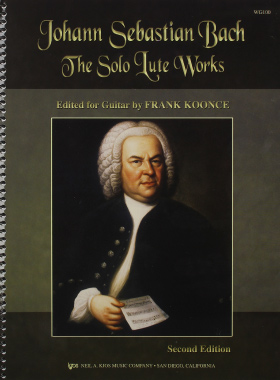 Frank Koonce Johann Sebastian Bach The Solo Lute Works sheet music arranged for guitar