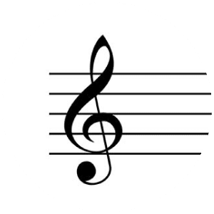 treble clef