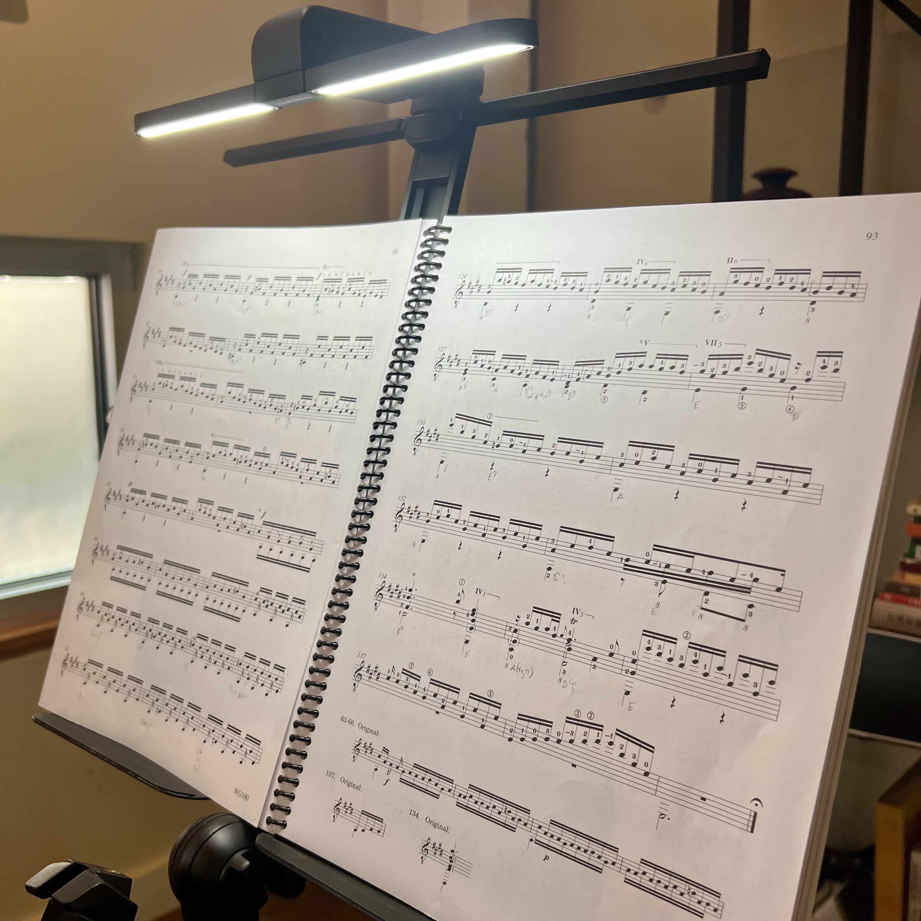 LumiLight Clip-On Stand Light Capsule Music Stand