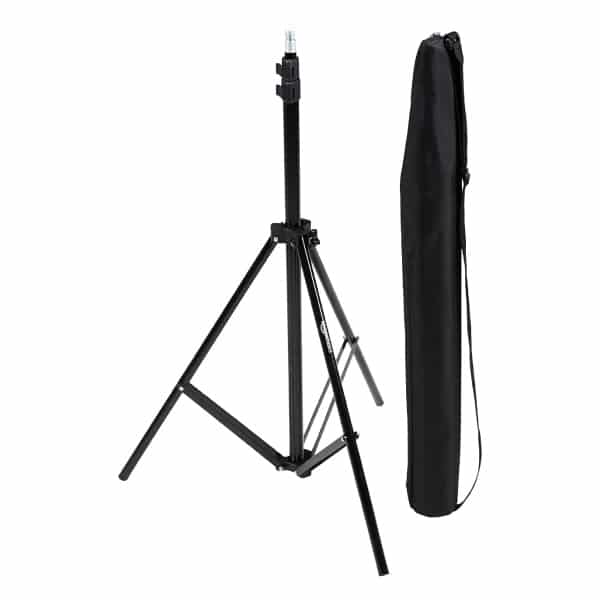 Amazon adjustable lighting tripod and case