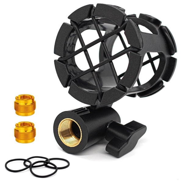 Eggsnow Microphone Shock Mount Clip Universal Mic Holder