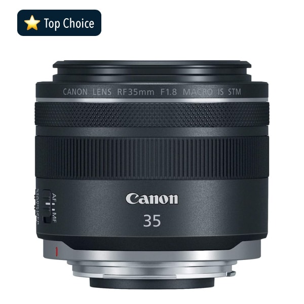 Canon RF35mm F1.8 Macro STM lens